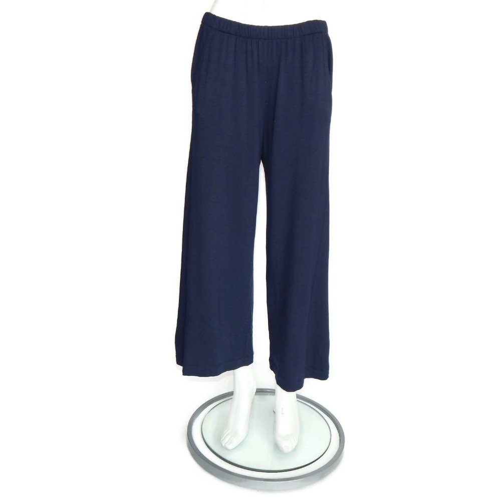 NEW ANN TAYLOR LOU & GREY Dark Blue Casual Lounge Pants Women's size Small /336